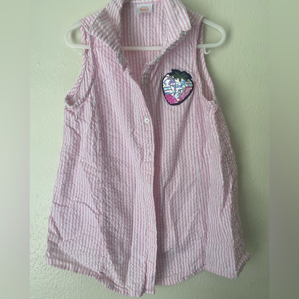 Wonder Nation striped top in size 7/8